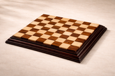 Luxury 21” Chess Board – Golden Rosewood & Maple