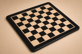 21" Chess Board - Ebony & Maple Wood