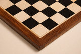 21” Chess Board – Golden Rosewood, Ebony & Maple Wood