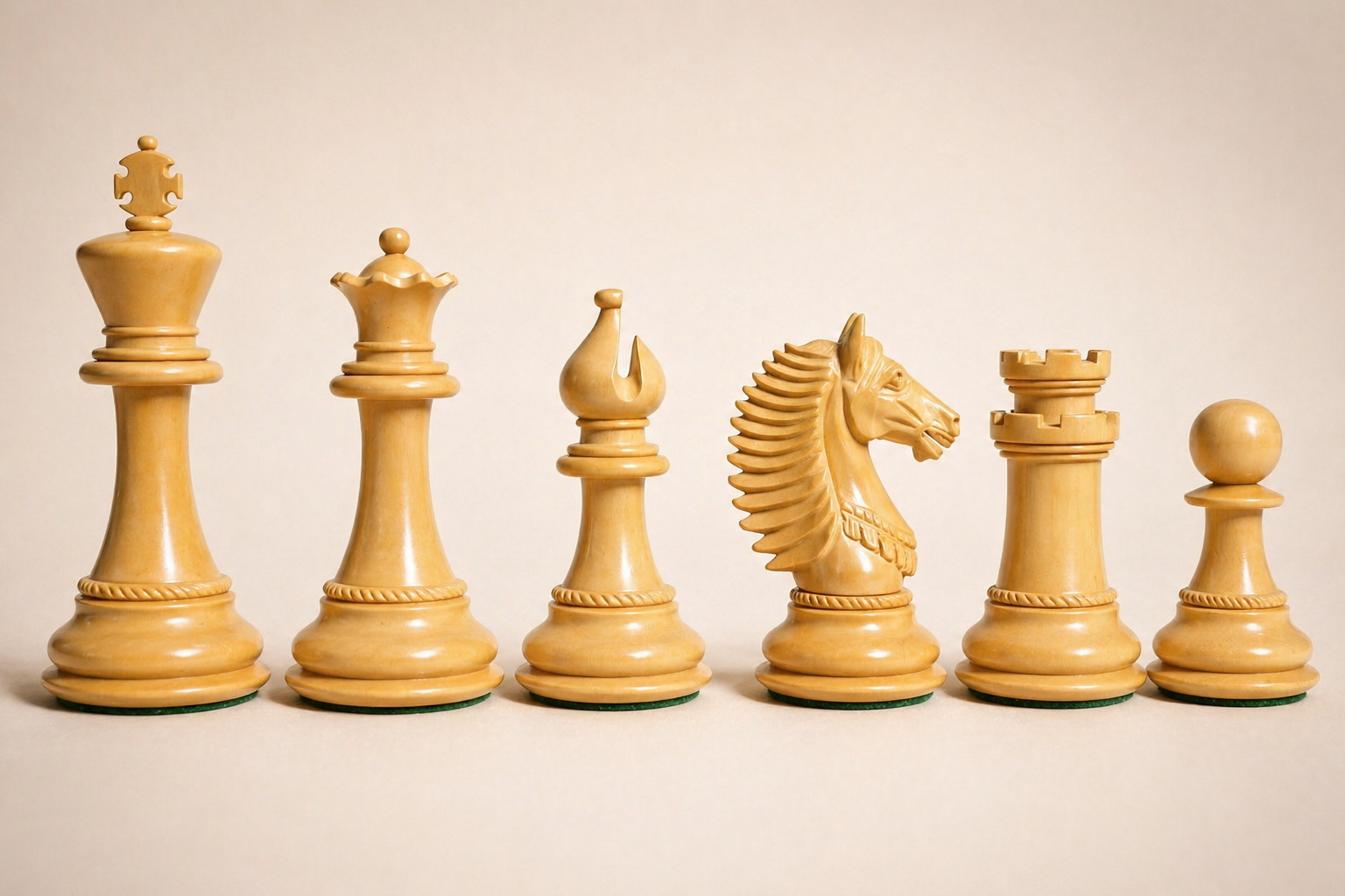 Bellagio Luxury 4.5" Ebony & Boxwood Chess Pieces