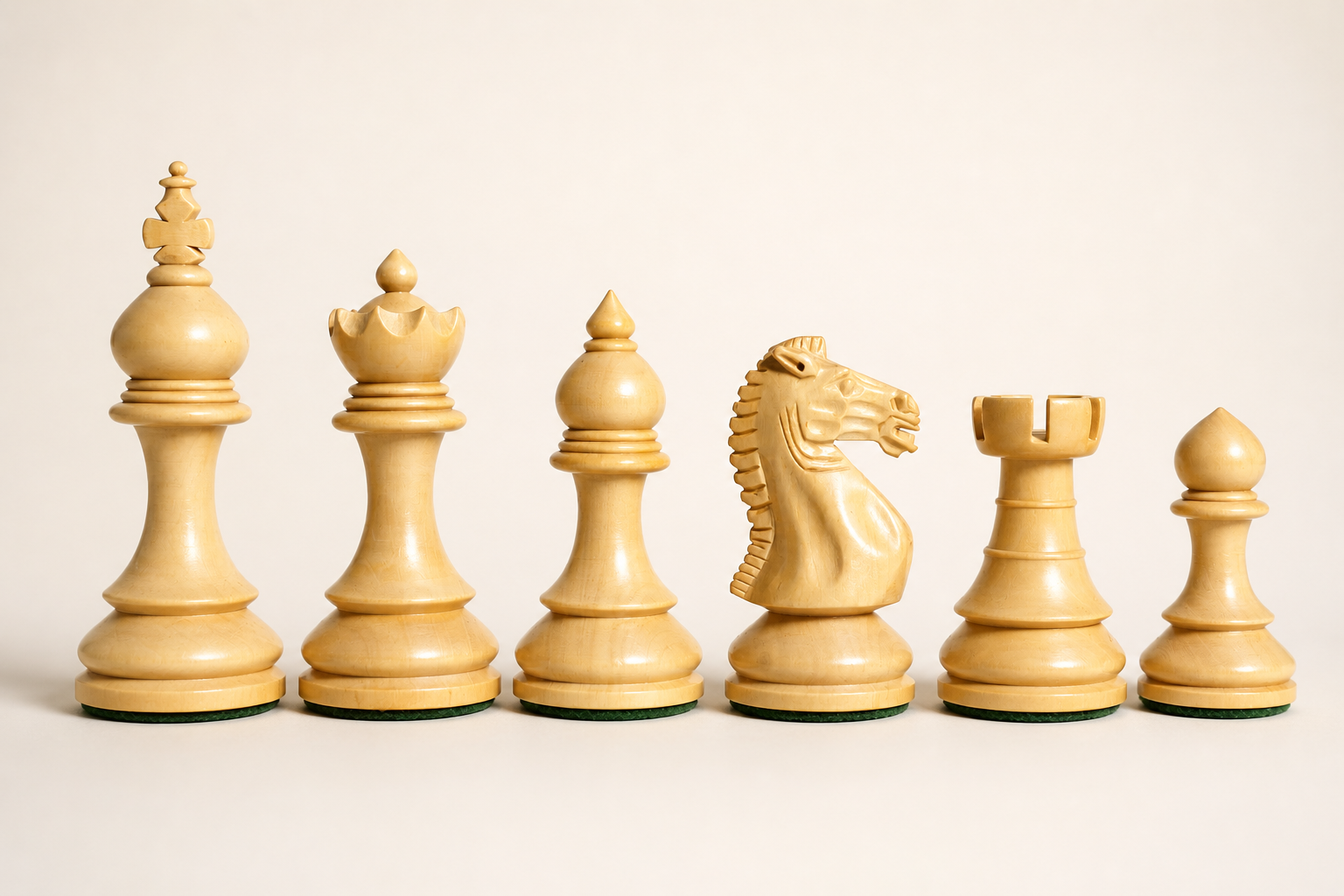 3.75" Taj Series Chess Pieces in Rosewood & Boxwood